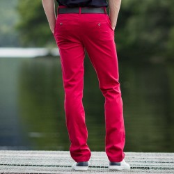 Plain Trousers Stretch Chino Front Row 220 GSM